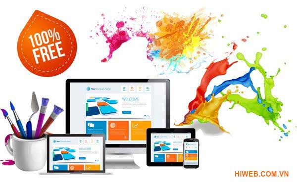 Thiết kế website miễn phí - HIWEB